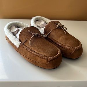 Mens Moccasin Slippers